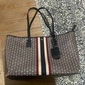 Tory Burch blue tote